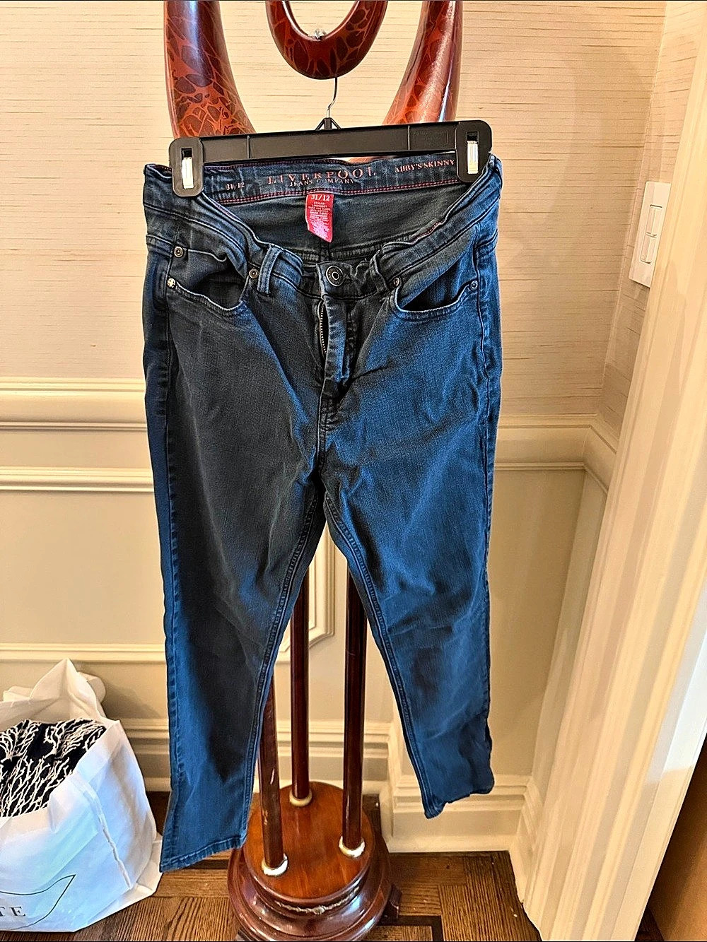 Liverpool Skinny Jeans in Blue Waist 31/12 Like New